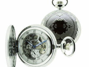 Lommeur i krom fra Arilds Agentur til herre.