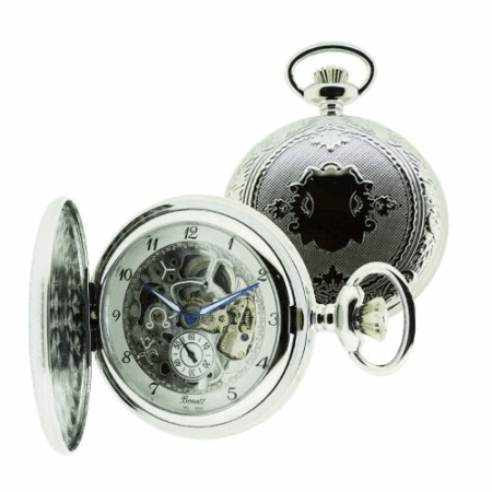 Lommeur i krom fra Arilds Agentur til herre.